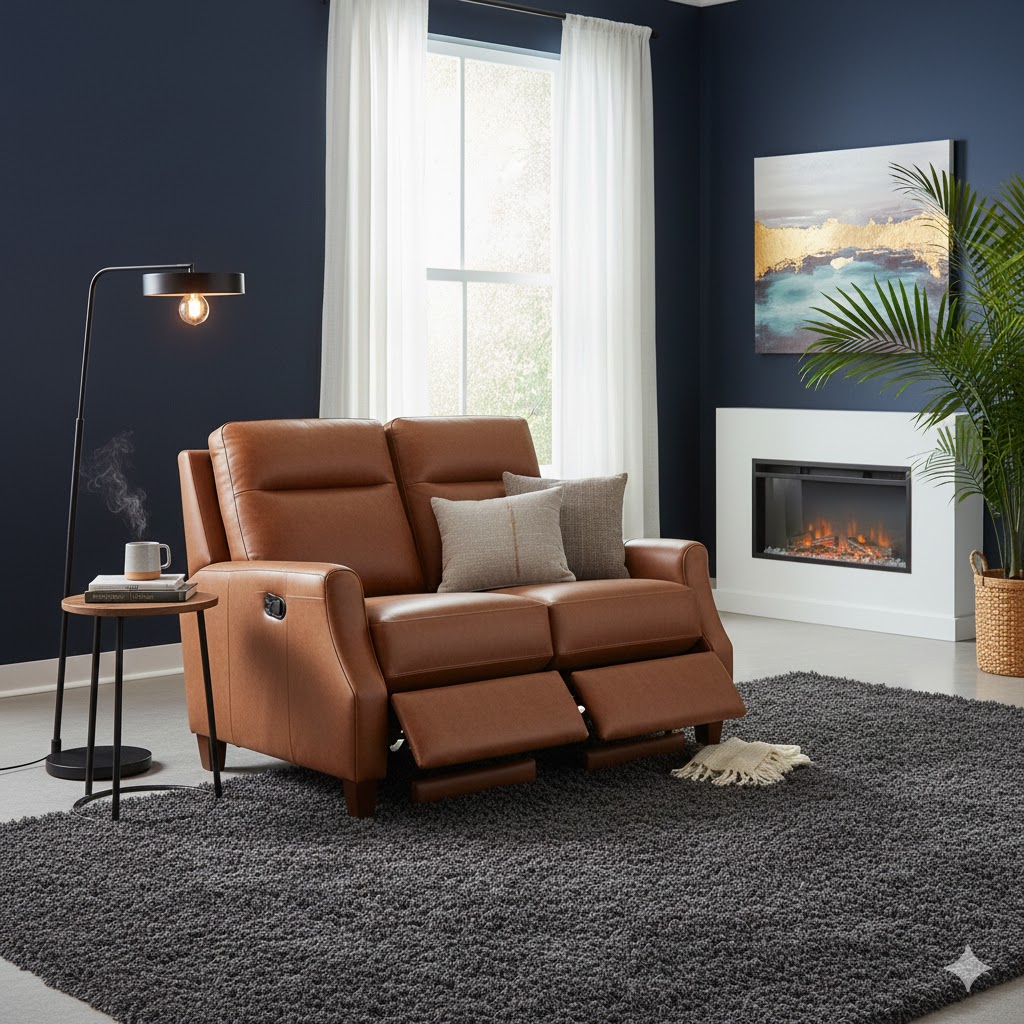 E-Sleep Double Manual Recliner 